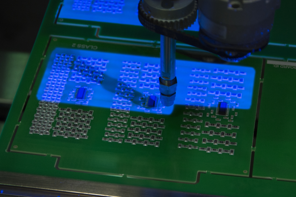 UV 下的 PCB