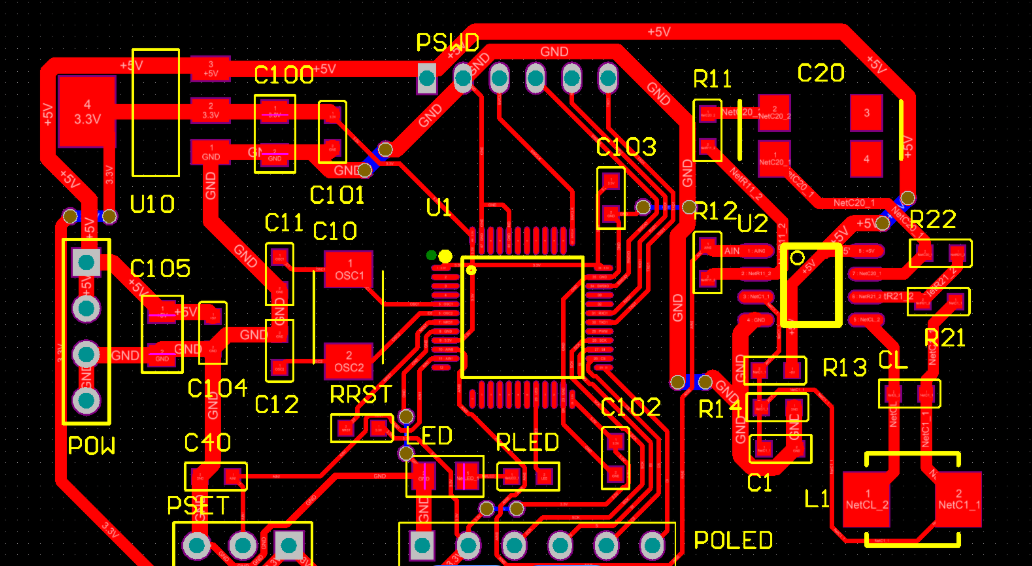 多层设计的可穿戴设备的紧凑型PCB布局”