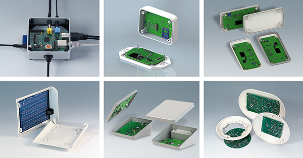 外壳中的 PCB
