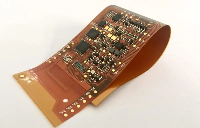 汽车设计中的柔性 PCB 在狭小空间内显示出可弯曲性