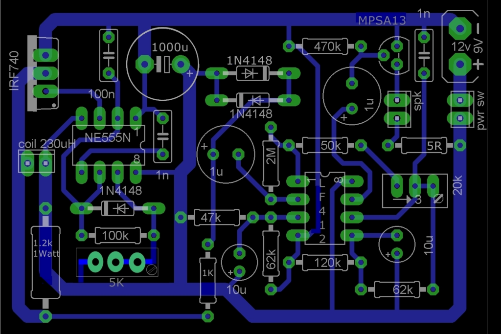 在线设计工具中家电项目的PCB布局