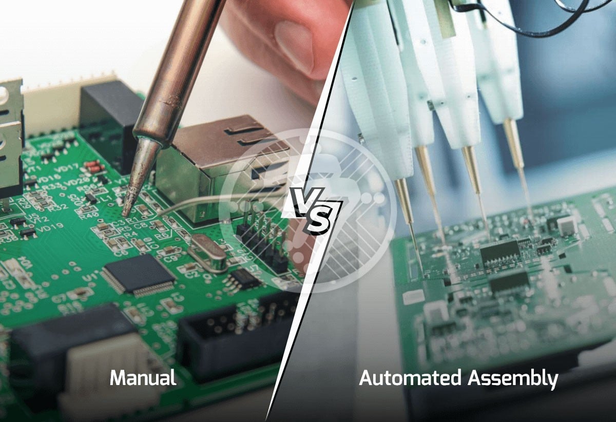 手动与自动通孔 PCB 组装比较